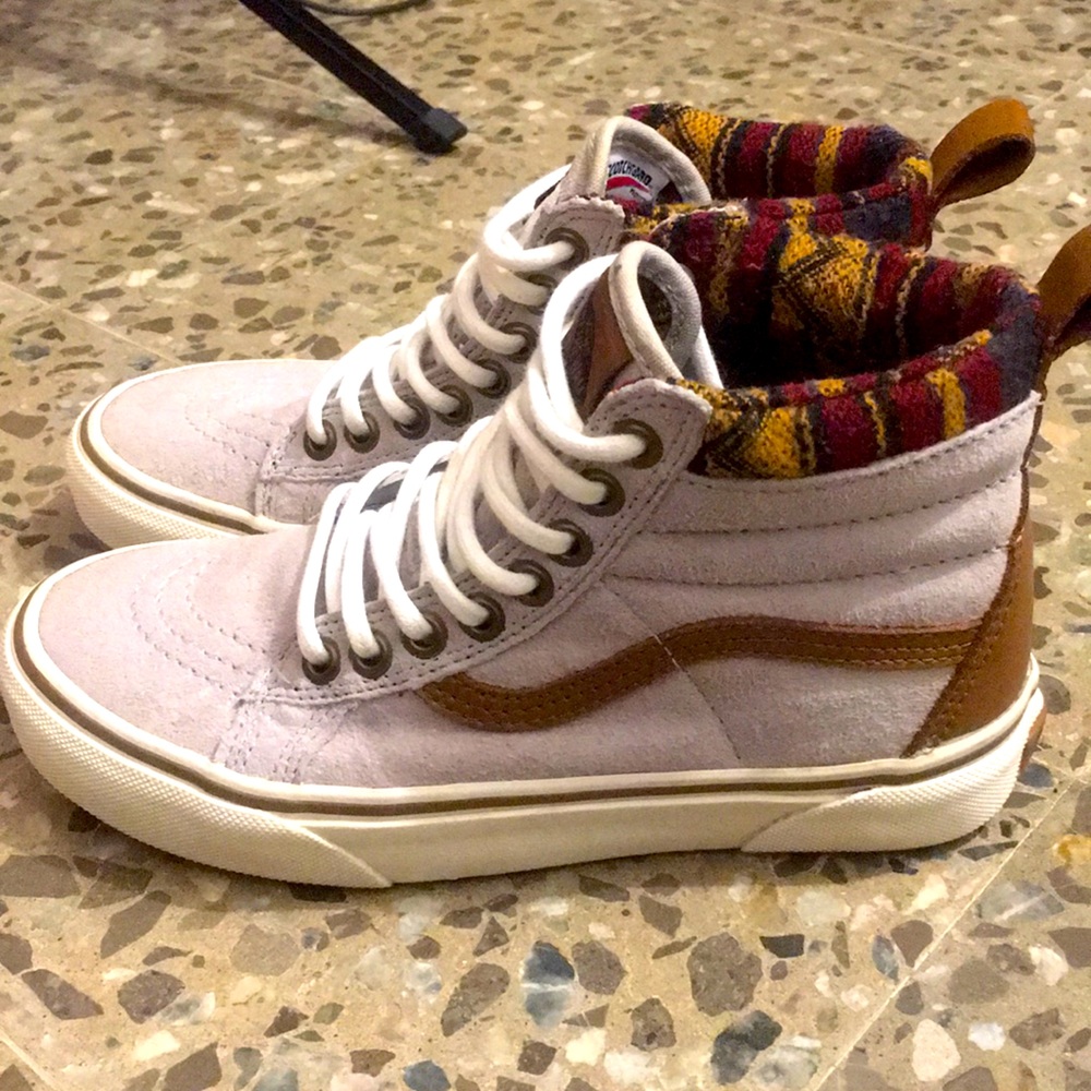 Vans Sk8-Hi MTE with aztec design